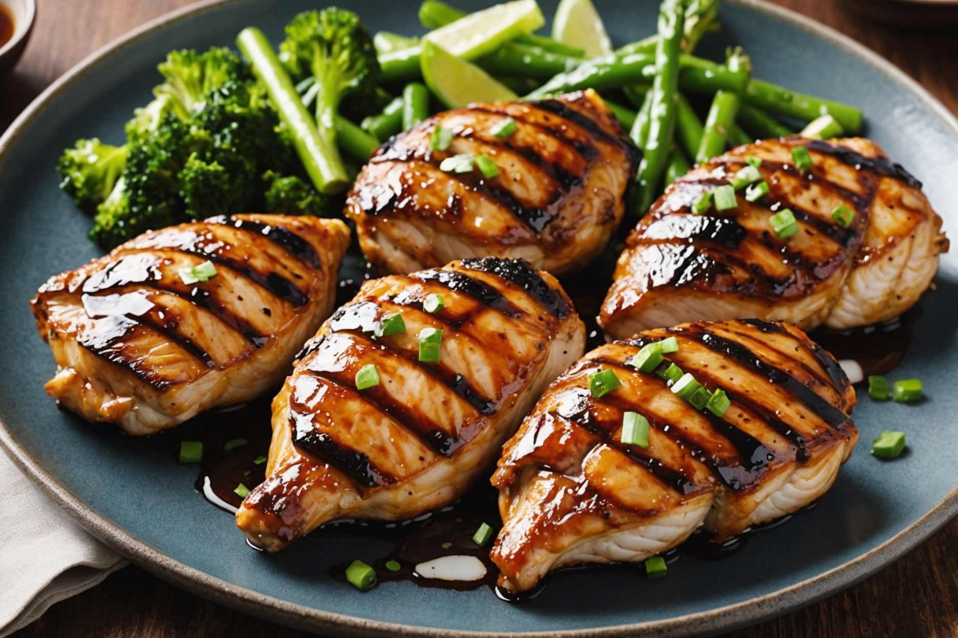 Savor the simplicity of this Japanese-inspired miso grilled chicken.